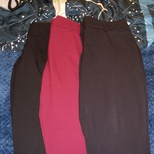 Maurices Dress-pants Lot of 3 Misses 9/10